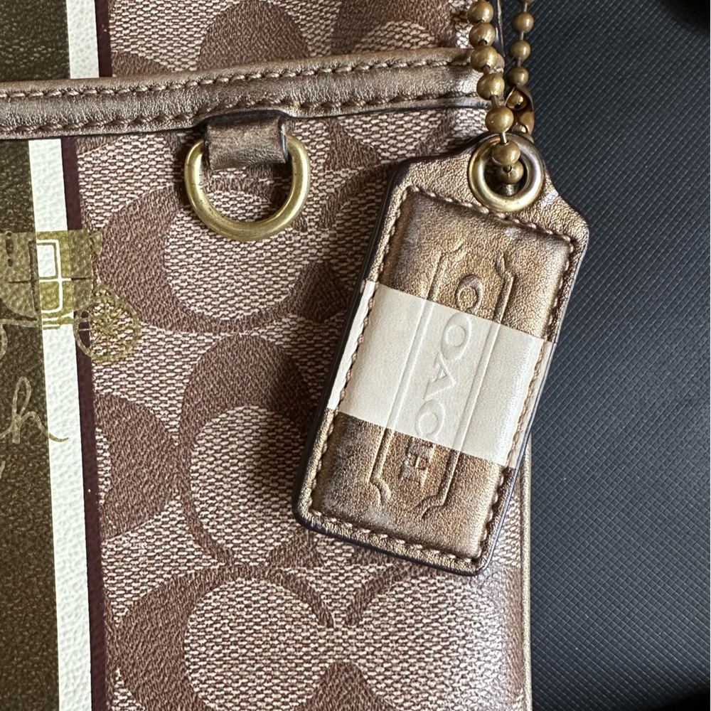 Coach Heritage Crossbody with Tattersall lining - Picture 5 of 16